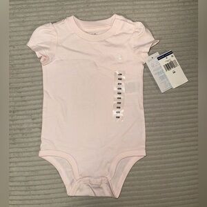 RALPH LAUREN Pink Baby Onesie